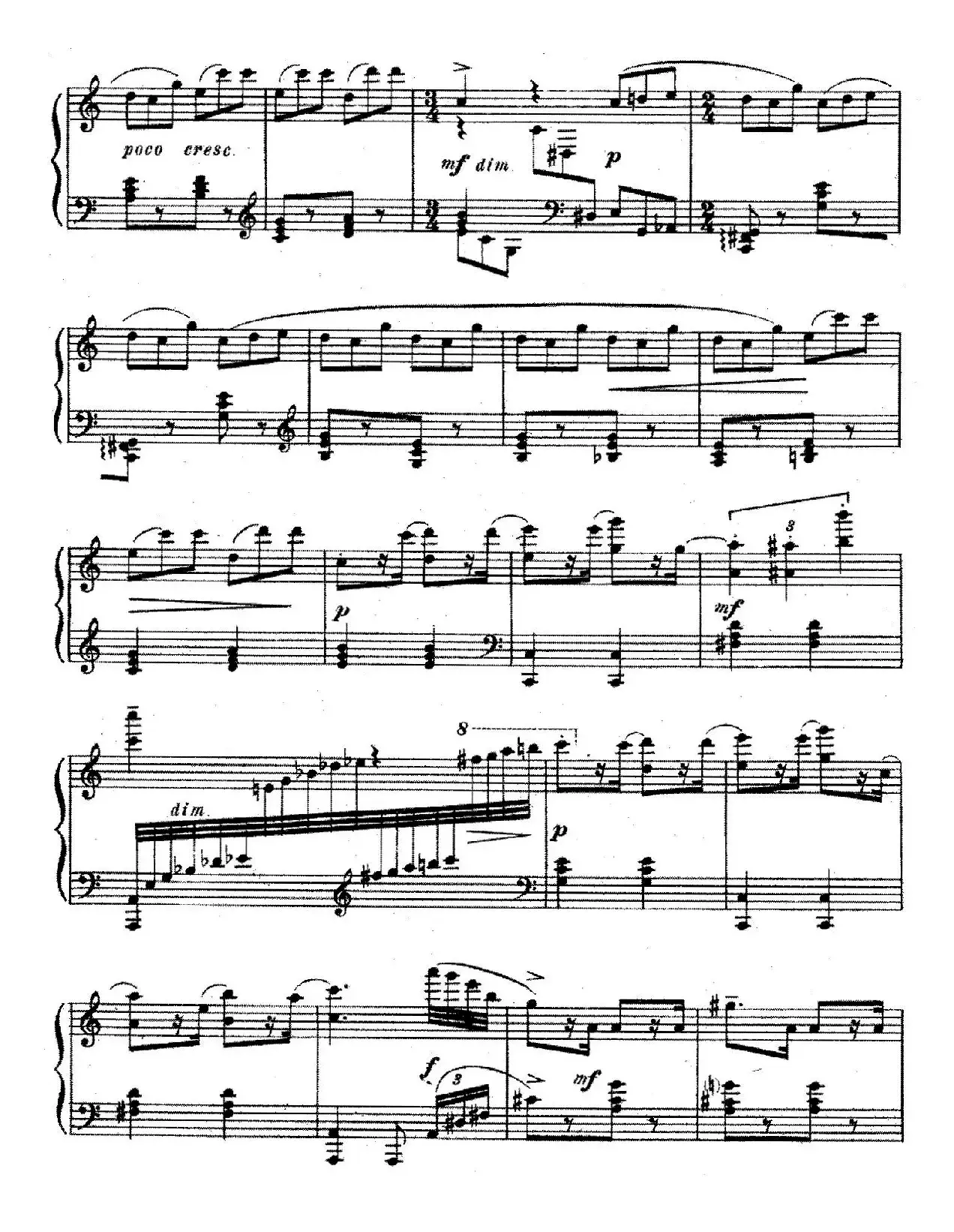 Ten Pieces from Cinderella Op.97（10首小品 - 选自舞剧《灰姑娘》·5）