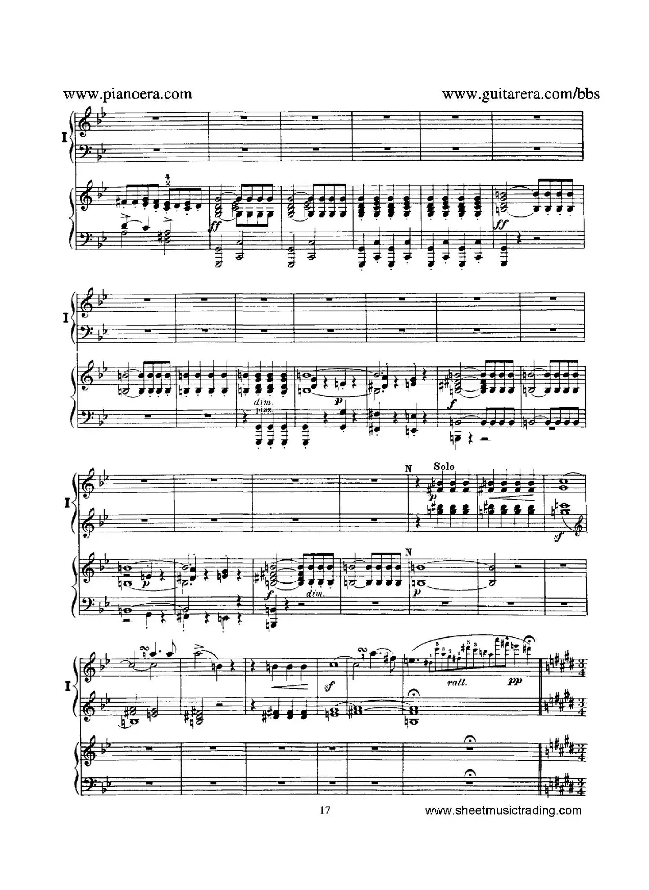 Piano Concerto No.1 in g Minor Op.25（g小调第一钢琴协奏曲·双钢琴）