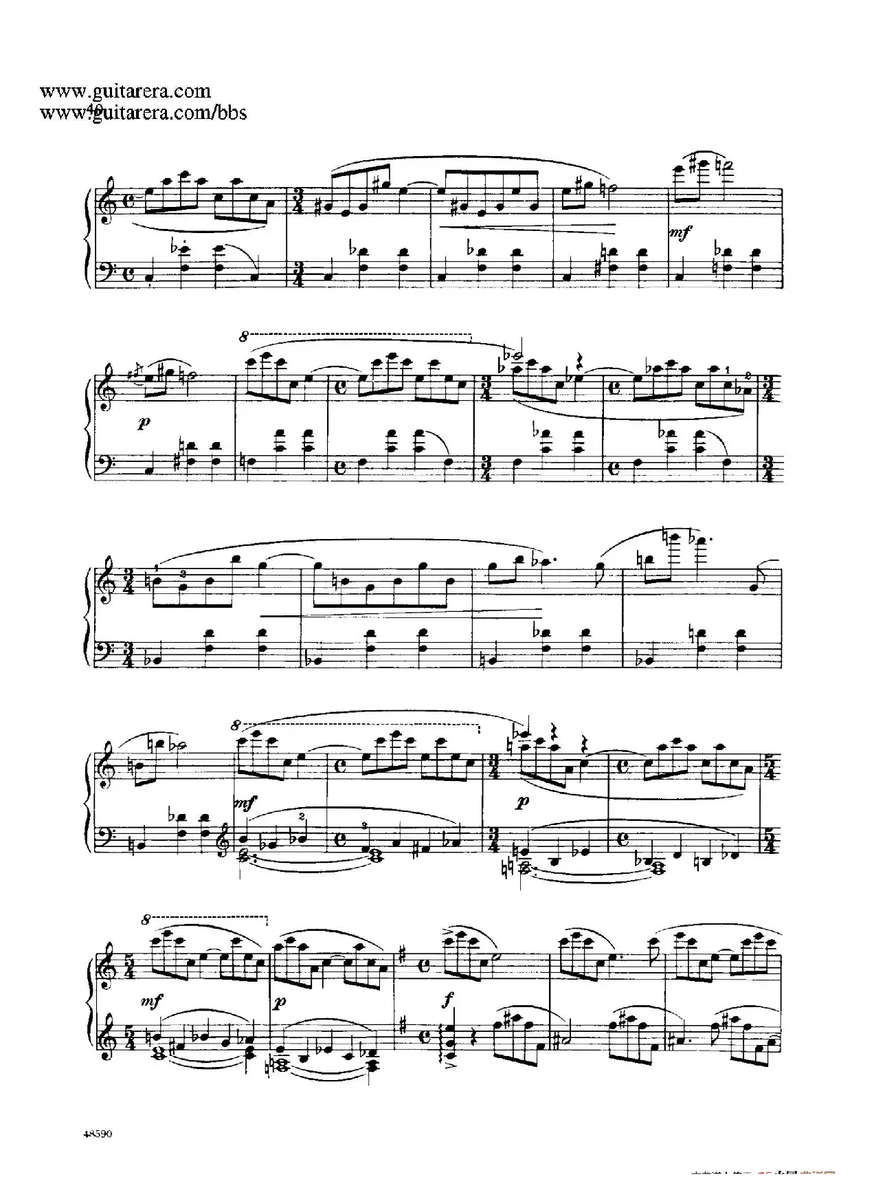 Piano Sonata Op.26（钢琴奏鸣曲·第二乐章）