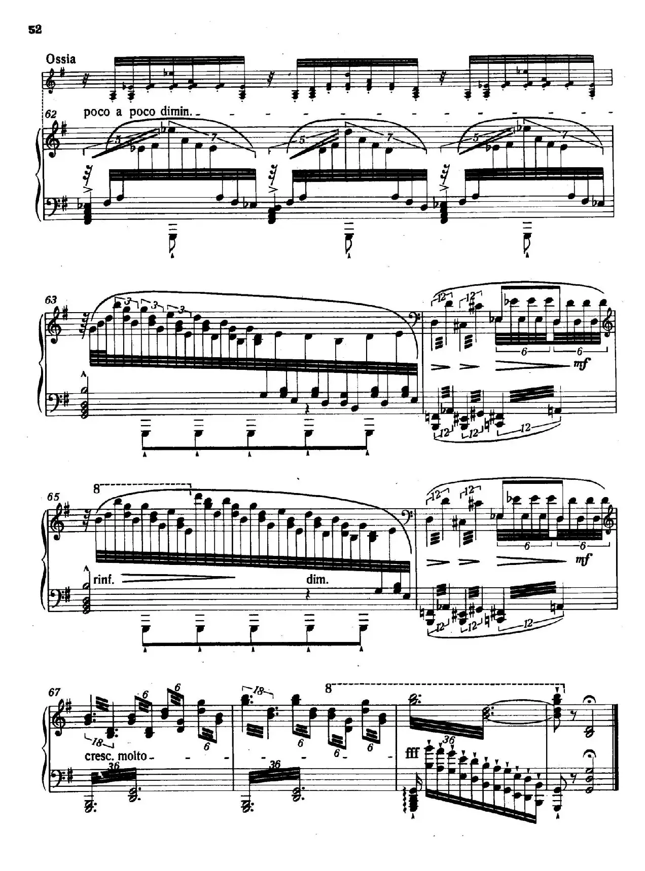 12 Etudes d'execution Transcendante S.139（12首超技练习曲·6）