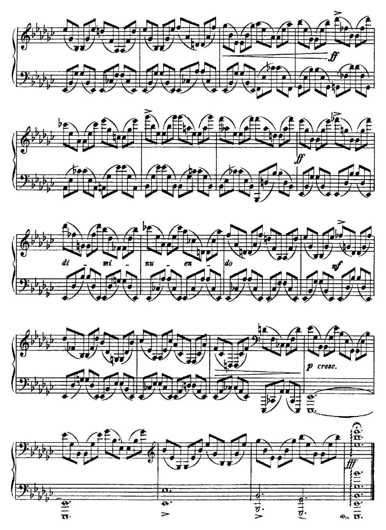 Quatre Etudes Op.41 Op.2（4首练习曲·3）