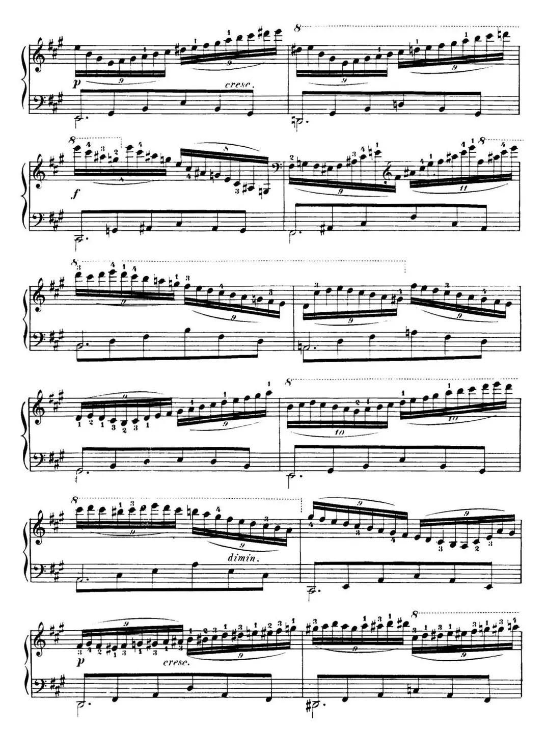 40首车尔尼Op.299钢琴快速练习曲（NO.26）