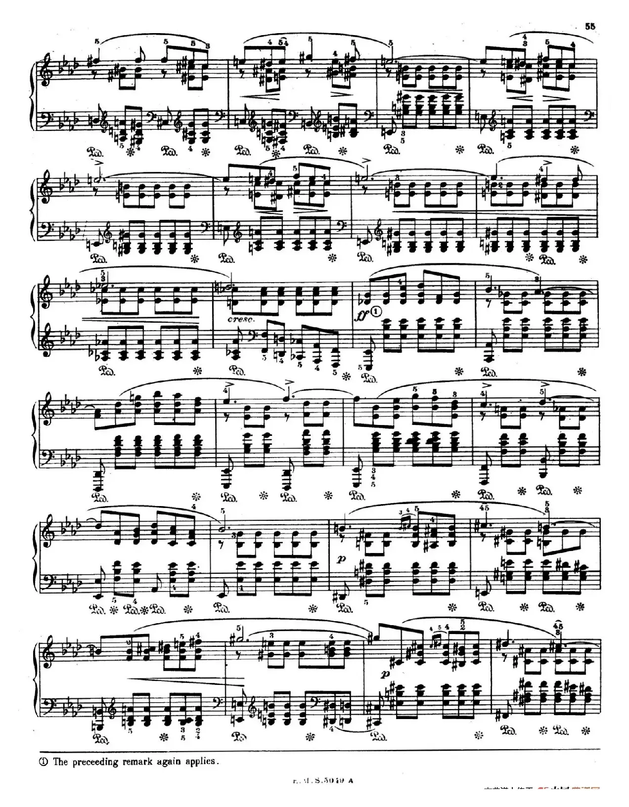 Preludes Op.28（24首前奏曲·17）