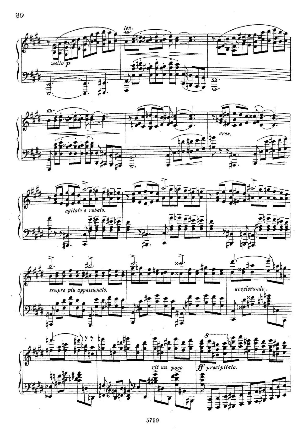 3首音乐会练习曲（Three Concert Etudes Op.24）（Ⅱ）