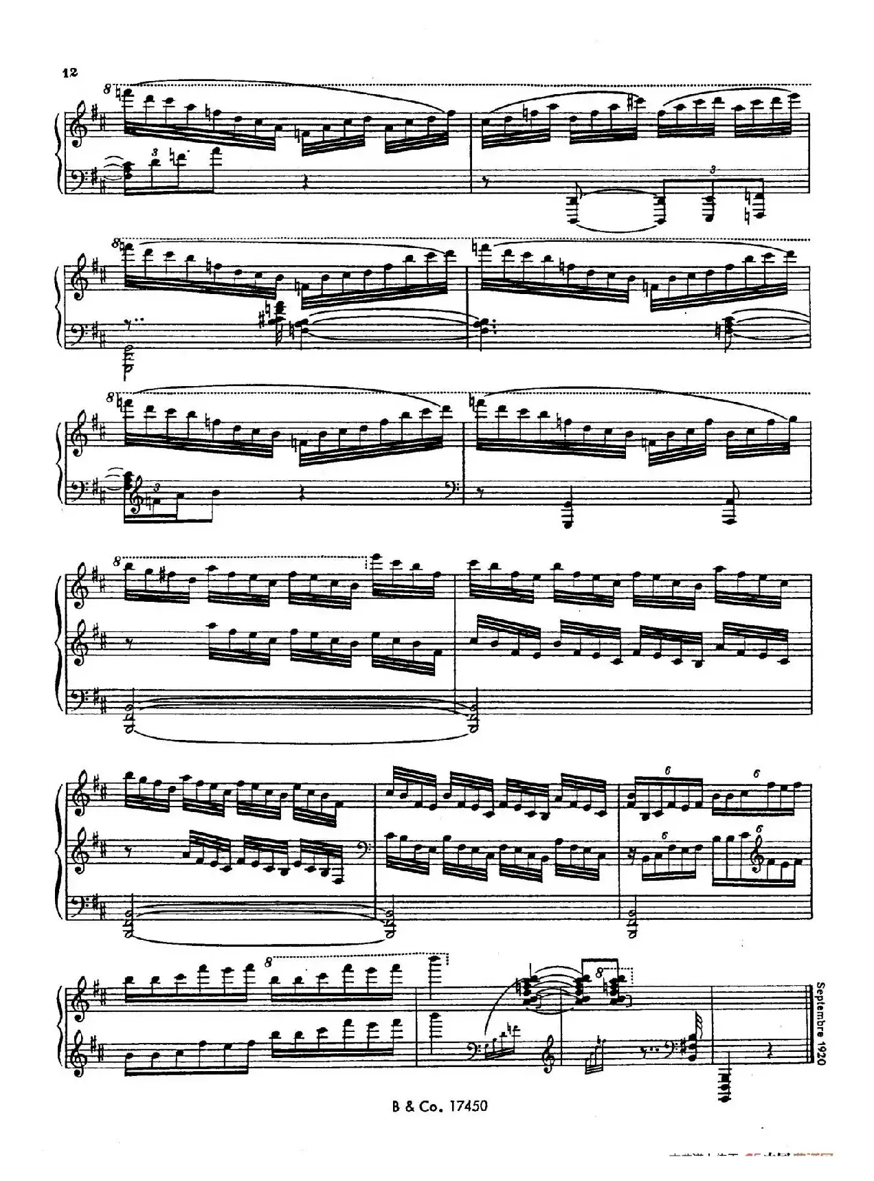 Premiere Etude de Concert Op.65（第一号音乐会练习曲）