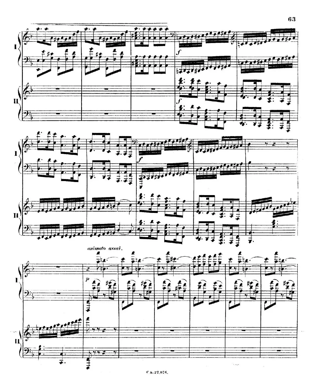 Piano Concerto No.2 in F Major Op.35（F大调第二钢琴协奏曲·Ⅱ·双钢琴）