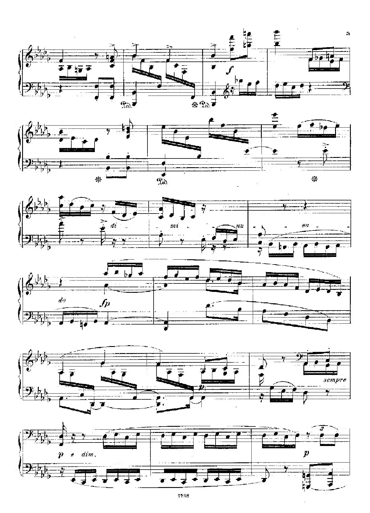 Phantasien Am Clavier Op.36（幻想曲集·第四首）