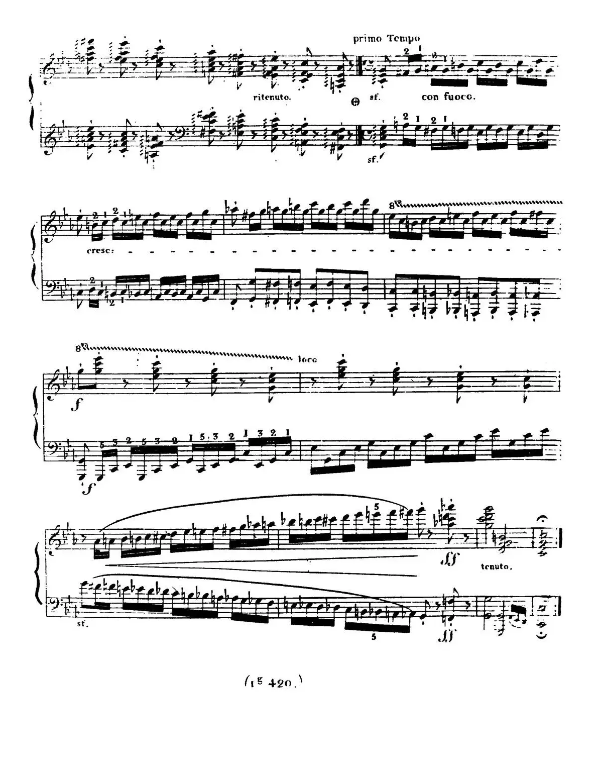 24 Exercices et Preludes Op.21（24首前奏练习曲·4）