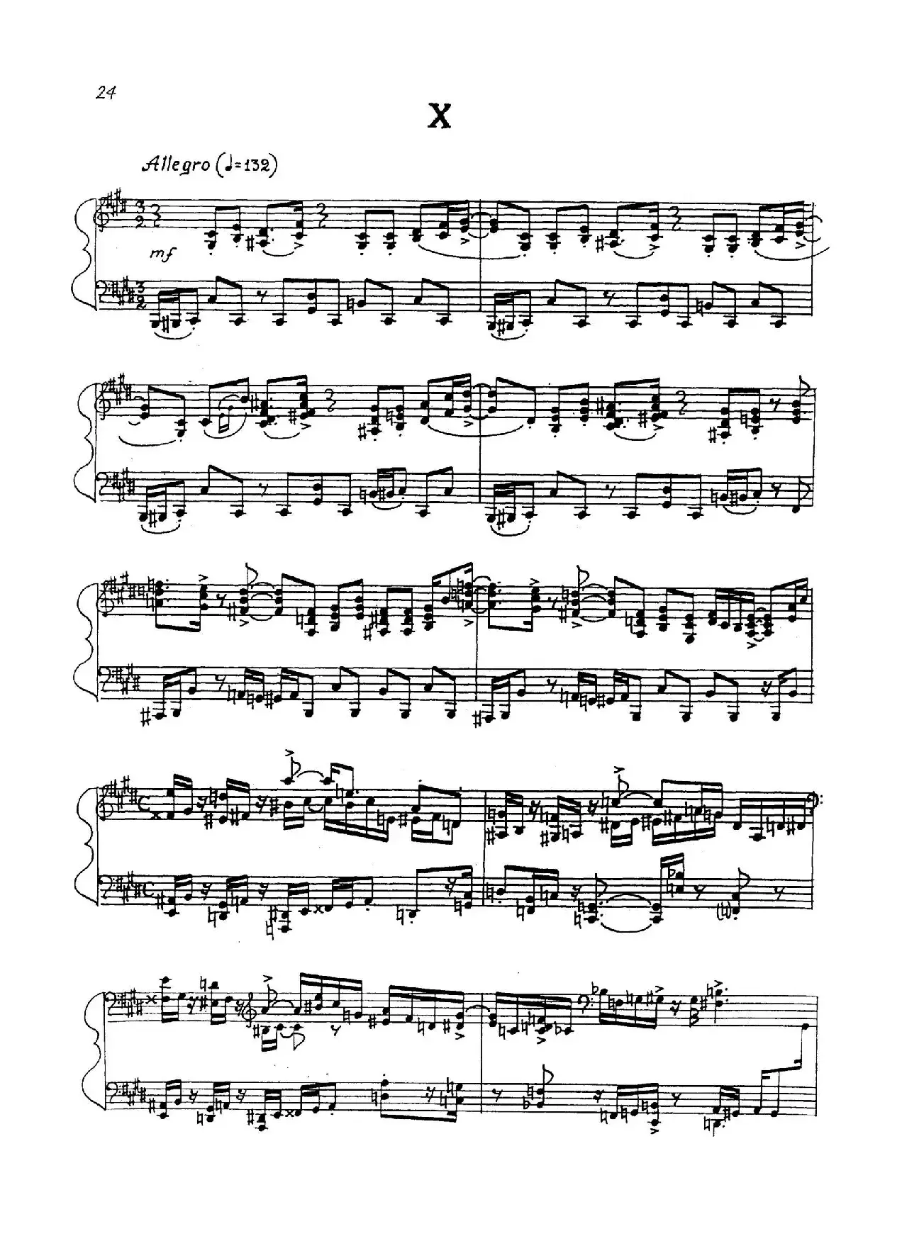 24 Preludes Op.53（24首前奏曲· Ⅹ）