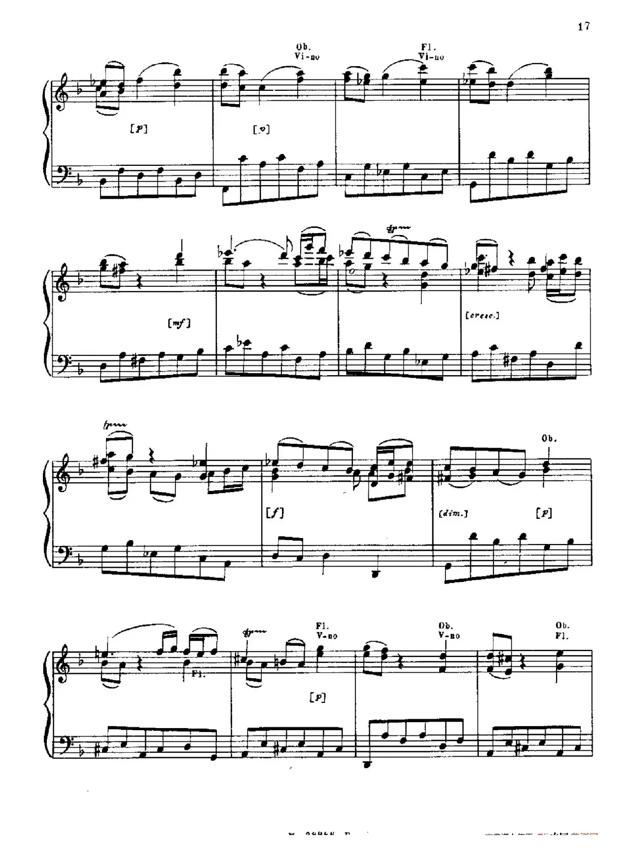 Brandenburg Concerto No.2 in F Major BWV.1047（F大调第二勃兰登堡协奏曲·钢琴独奏版）