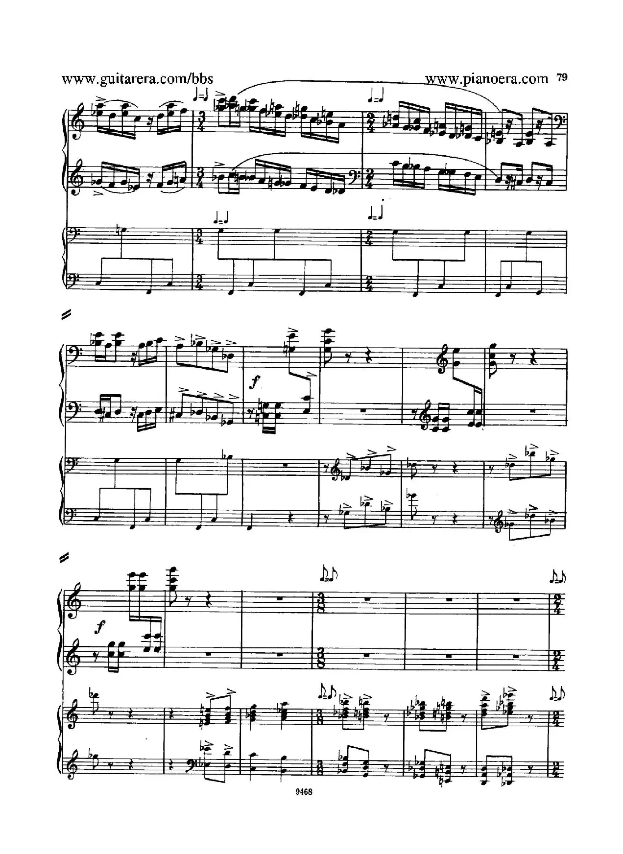 Piano Concerto in D-flat Major Op.37（降D大调钢琴协奏曲·Ⅲ·双钢琴）