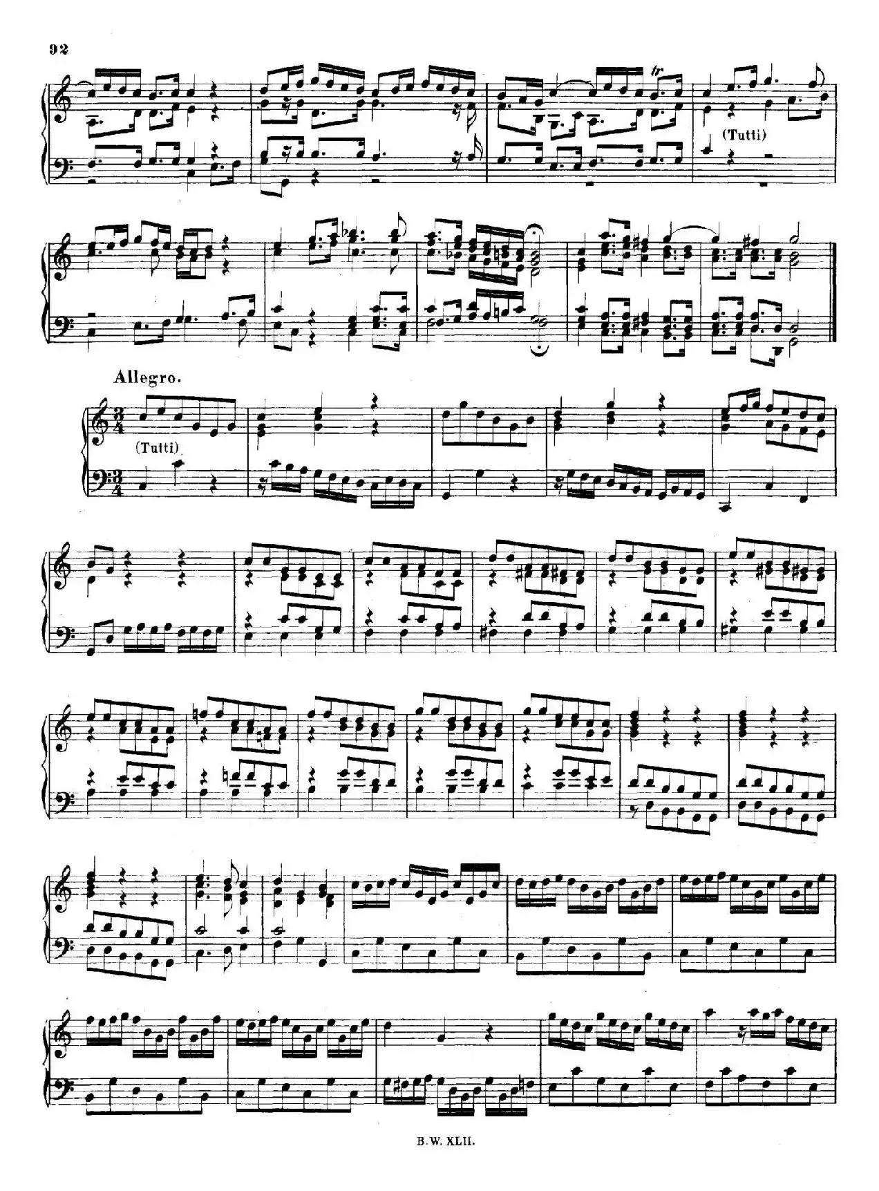 16 Concertos BWV 972-987（十六首为独奏古钢琴而作的协奏曲）（P31——40）