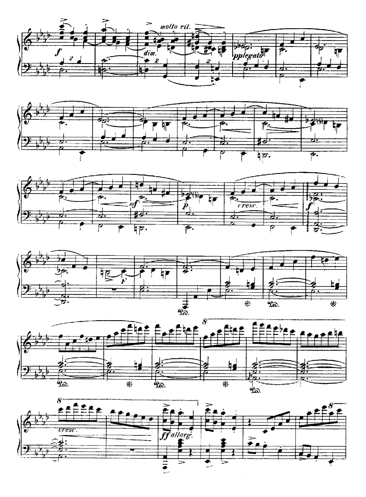 4 Valses Caprice（4首随想圆舞曲）（Op.62 No. 4 in A-flat）