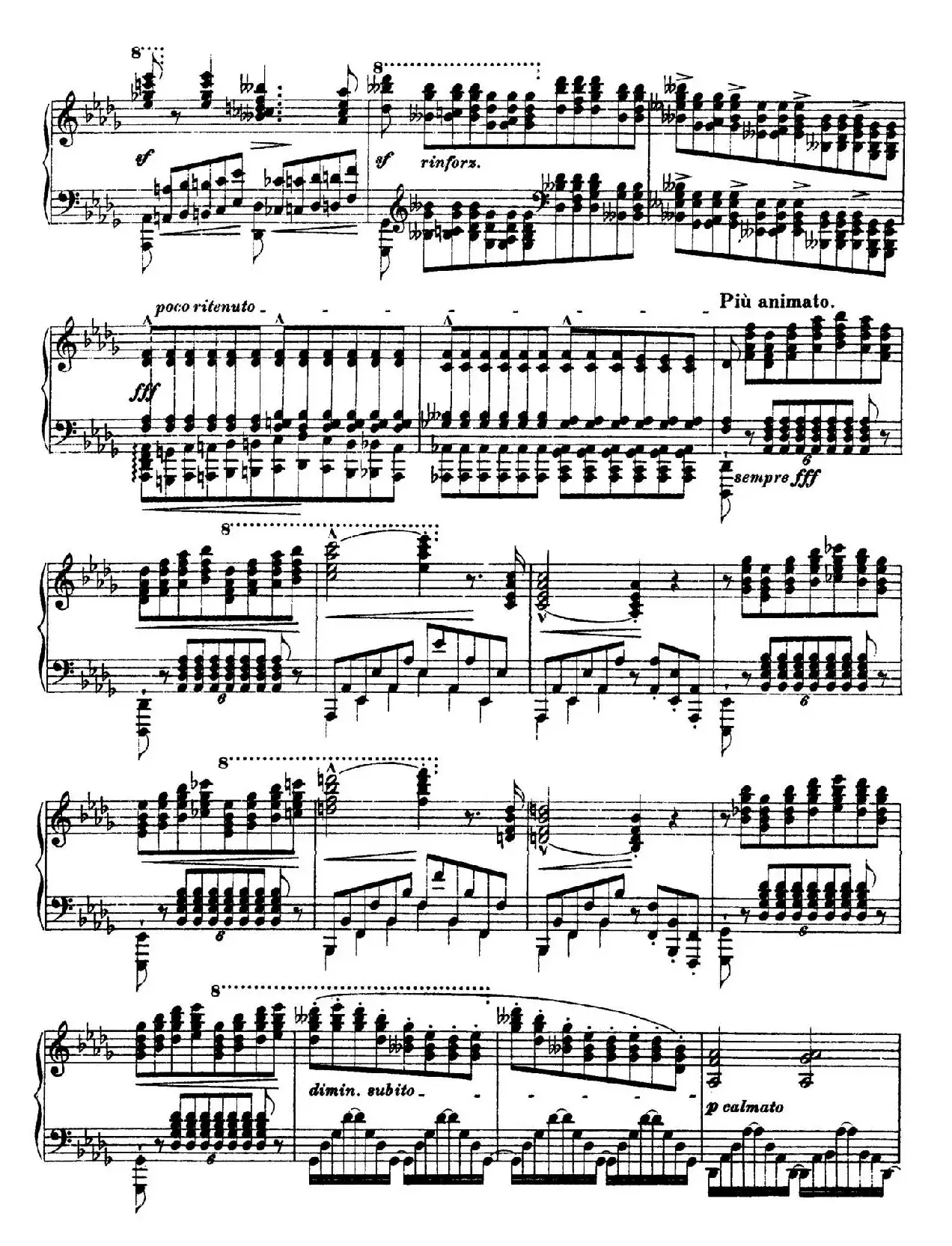 12 Etudes d'execution Transcendante S.139（12首超技练习曲·11）