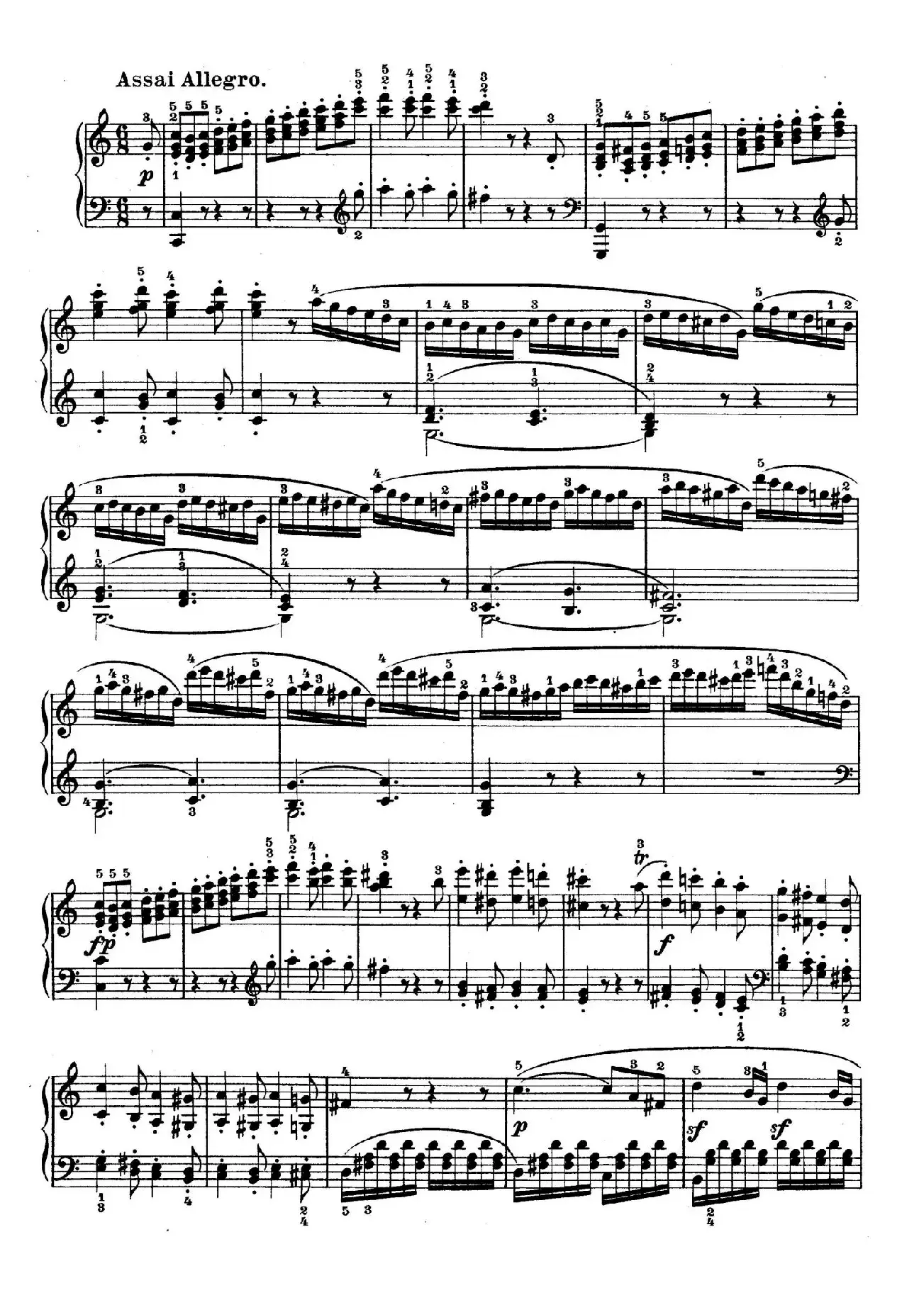 Piano Sonata in C Op.2 No.3（C大调第三钢琴奏鸣曲）