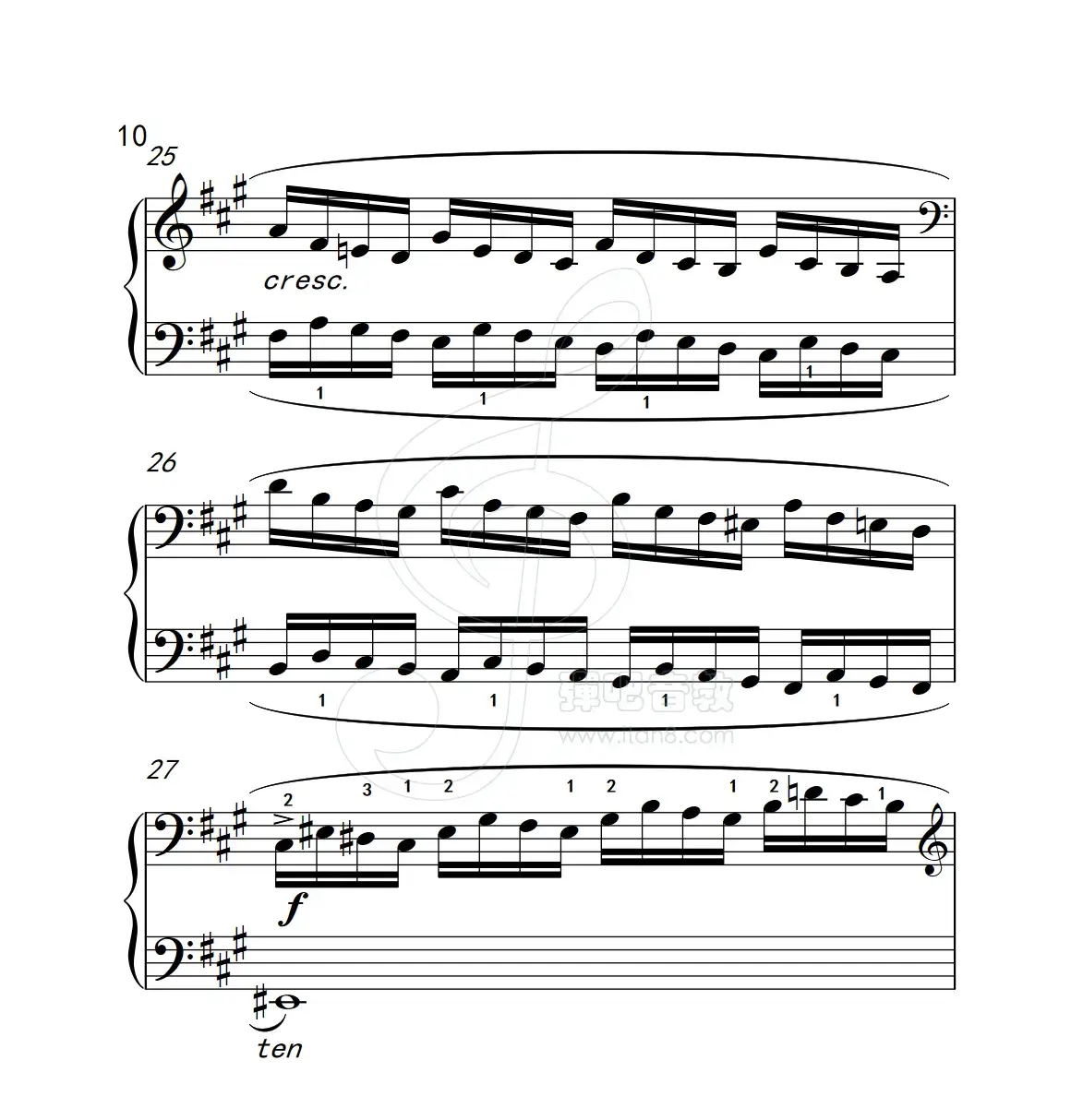 练习曲 6（克拉莫钢琴练习曲60首）