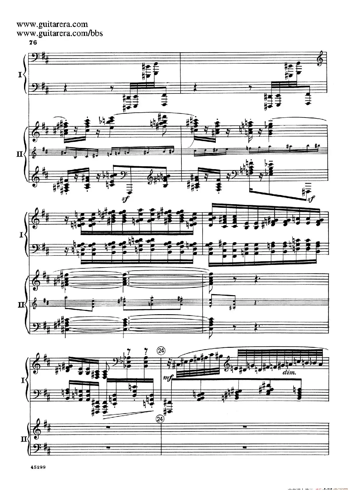 Piano Concerto Op.38（钢琴协奏曲·双钢琴·第三乐章）