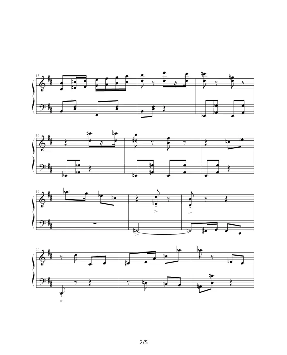 肖斯塔科维奇—前奏曲（6）：b小调