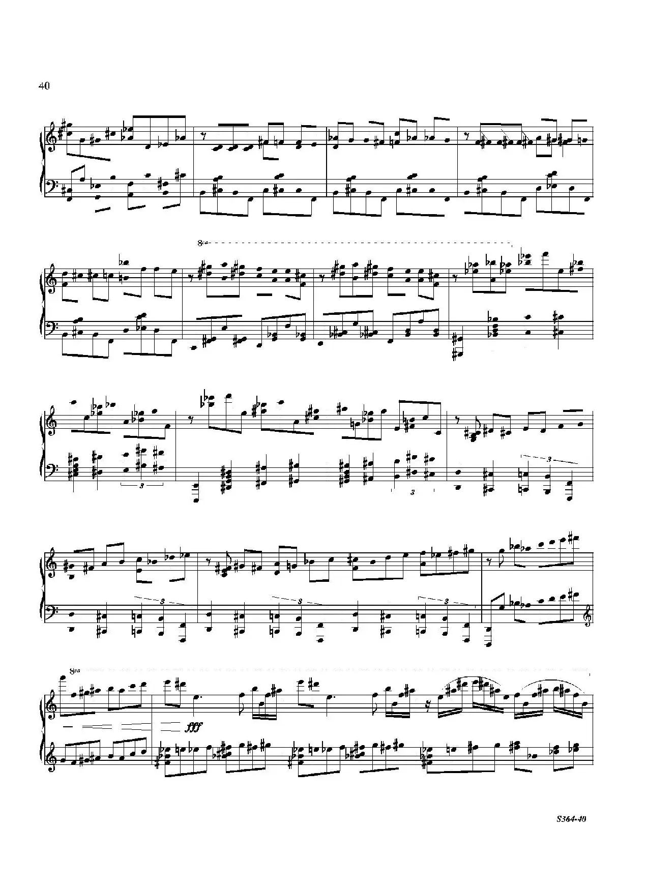 Piano Sonata No.8（第八钢琴奏鸣曲）（3）