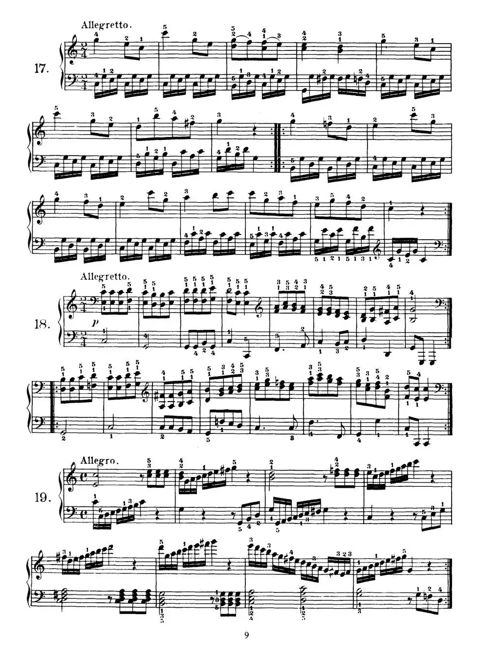 Czerny - 100 Progressive Studies Op.139 （1—21）