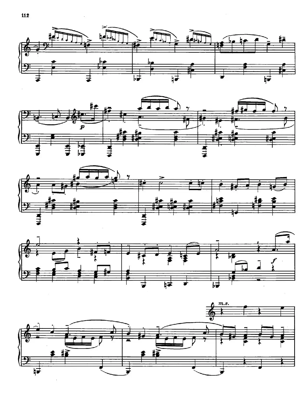 Prokofiev - Ten Pieces Op.12（普罗科菲耶夫-10首小品·8）