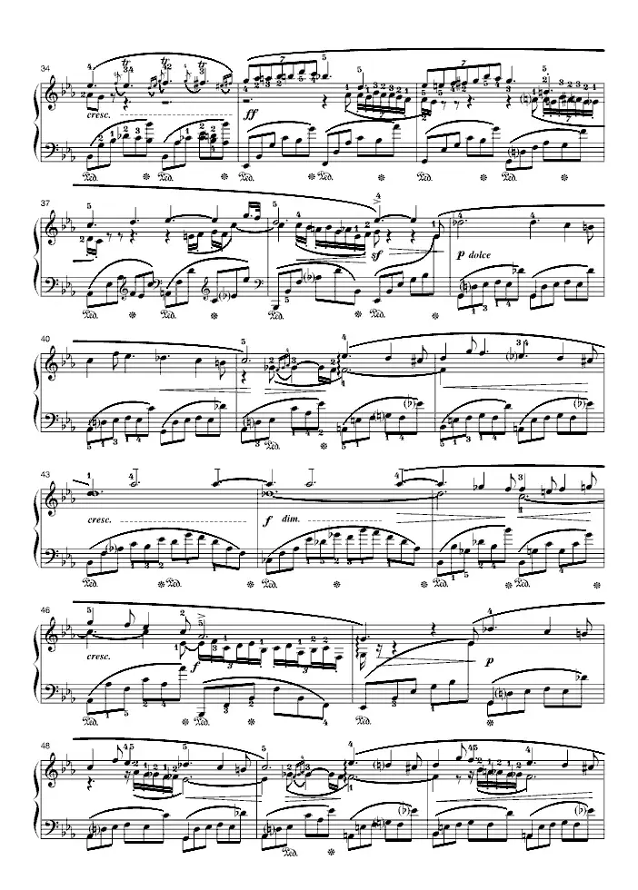 降E大调夜曲（Op.55-2）