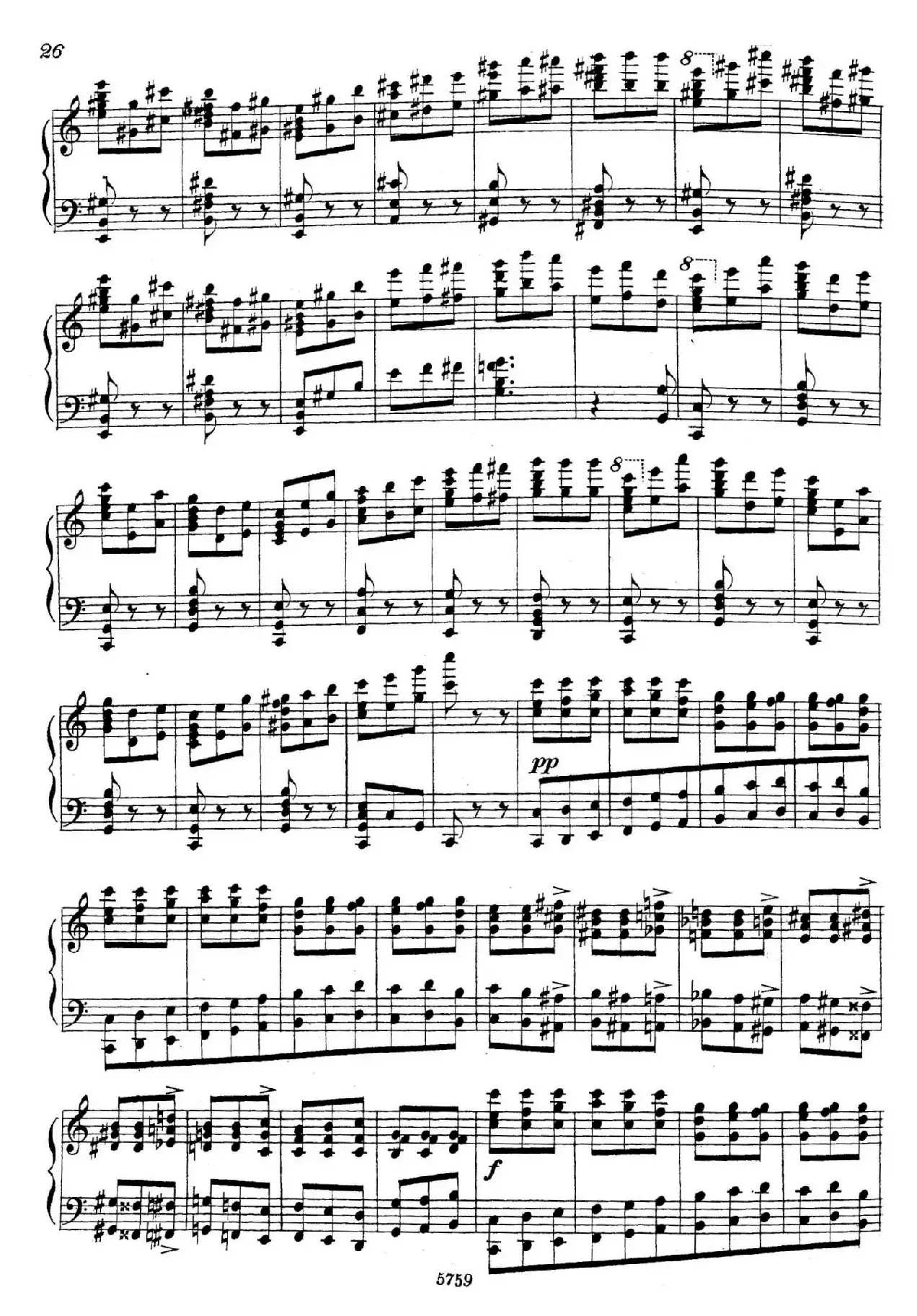 3首音乐会练习曲（Three Concert Etudes Op.24）（Ⅲ）