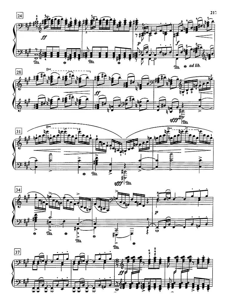 钢琴教程第八级 中外乐曲（小丑 Op.3 No.4）