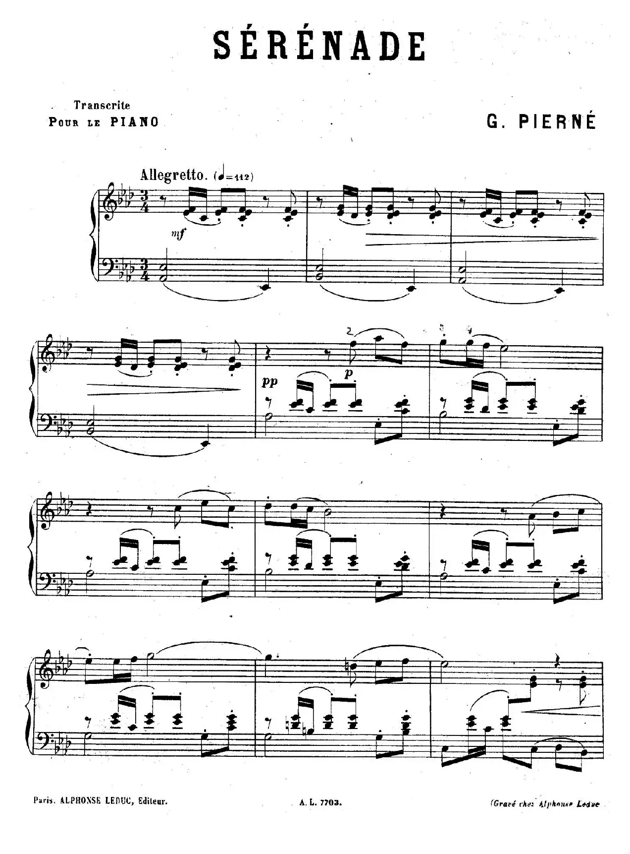 Serenade Op.7