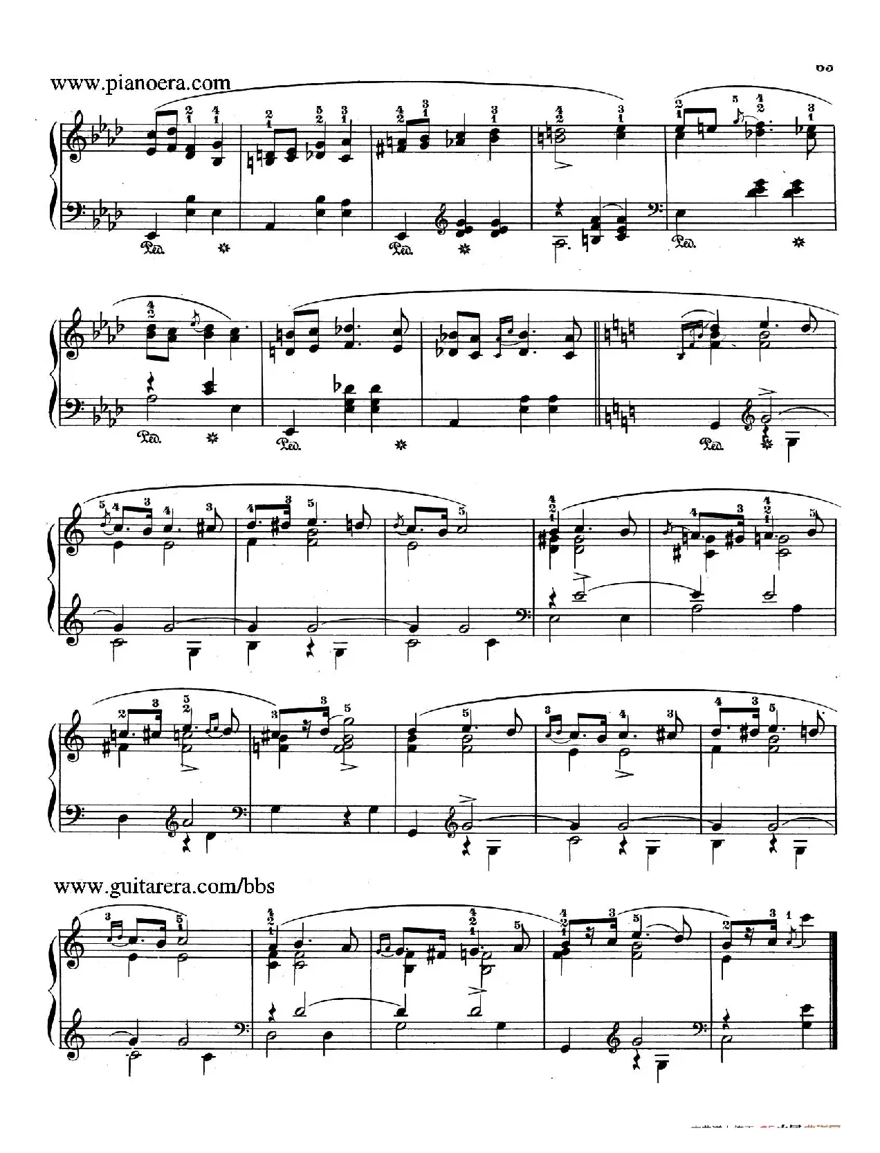 Quatre Mazurkas Op.33（4首玛祖卡舞曲·3）