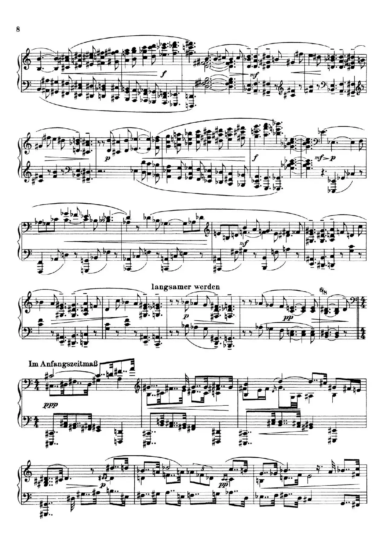 Piano Sonata No.1（第一钢琴奏鸣曲·Ⅱ）