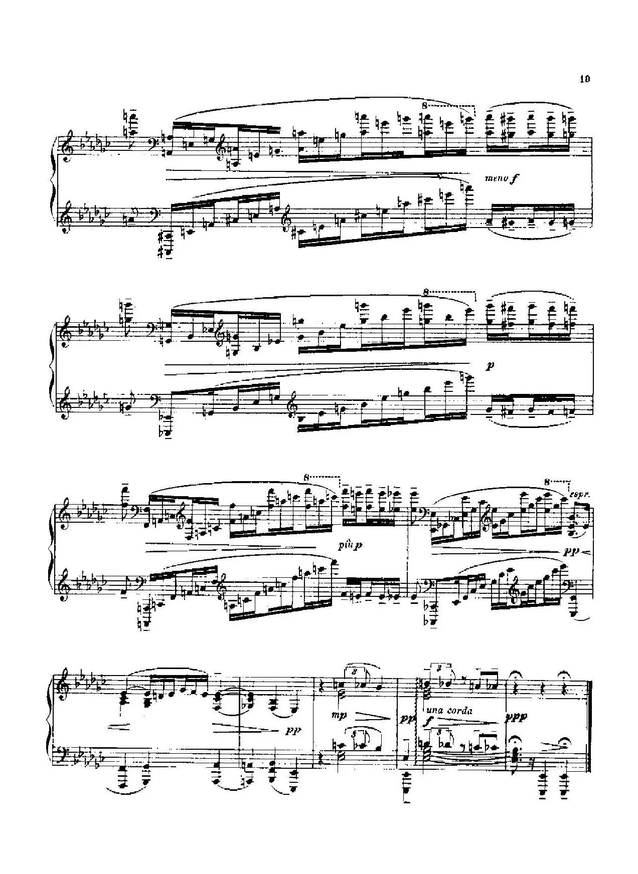 Six Intermezzi Op.45（6首间奏曲·3）