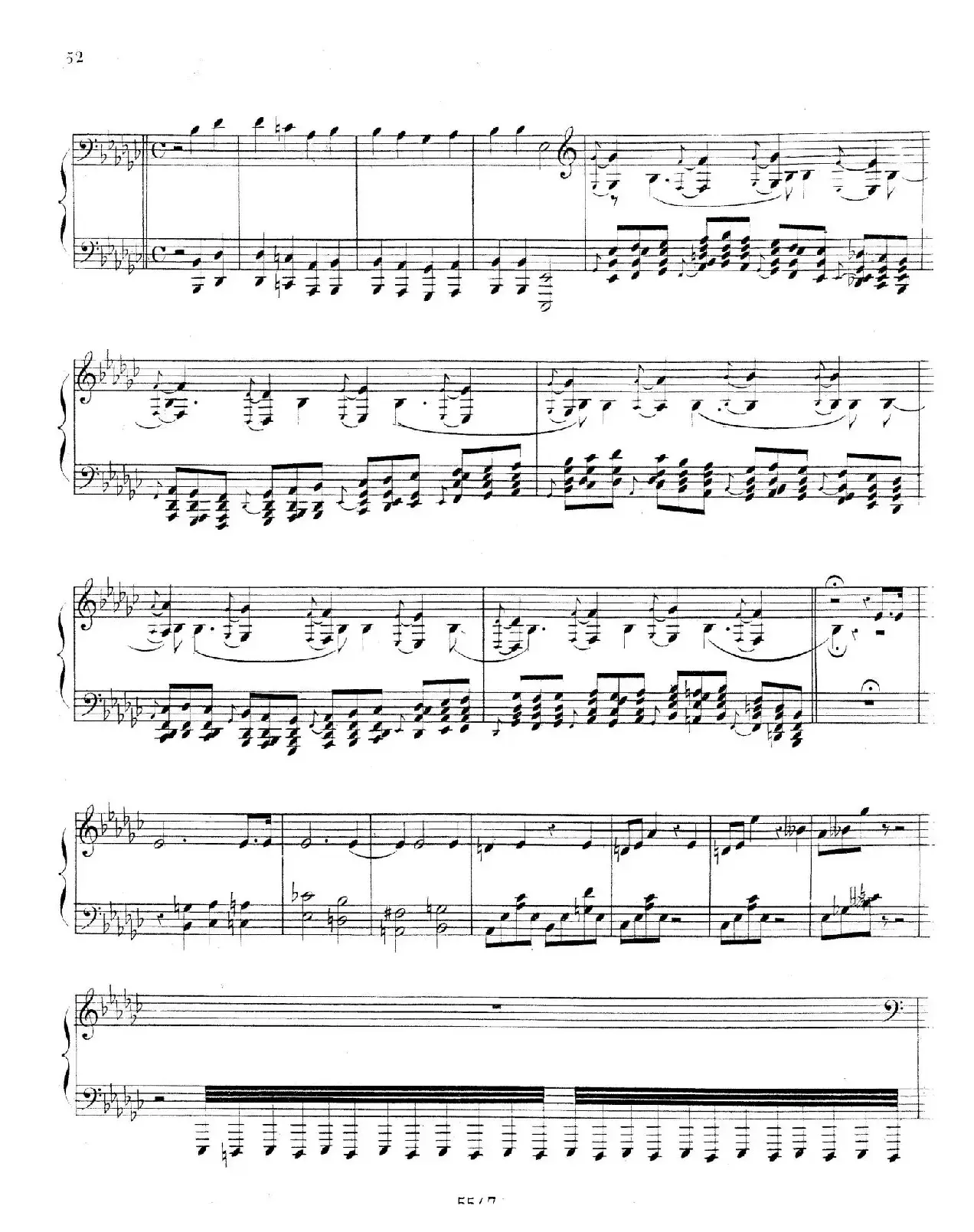 Trois Morceaux Dans Le Genre Pathétique Op.15（3首伤感小品·Ⅲ）