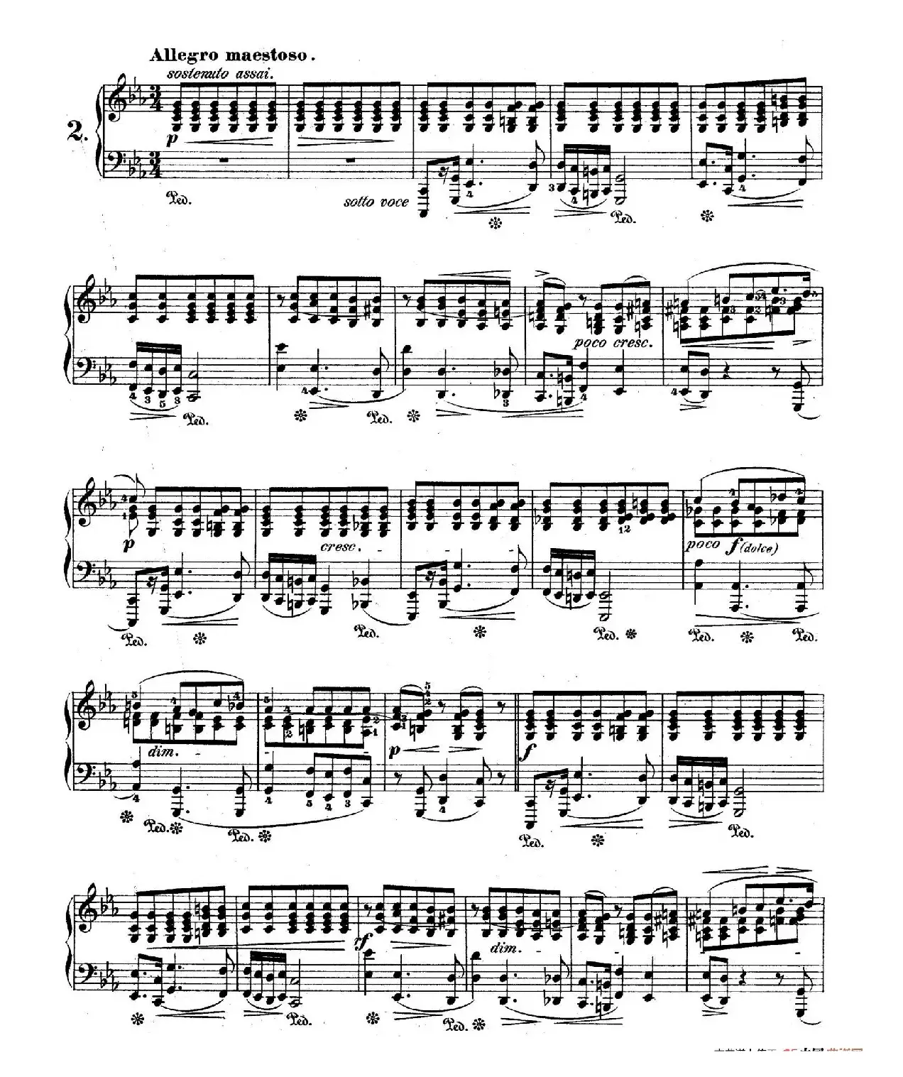 Deux Polonaises Op.40（2首波兰舞曲）