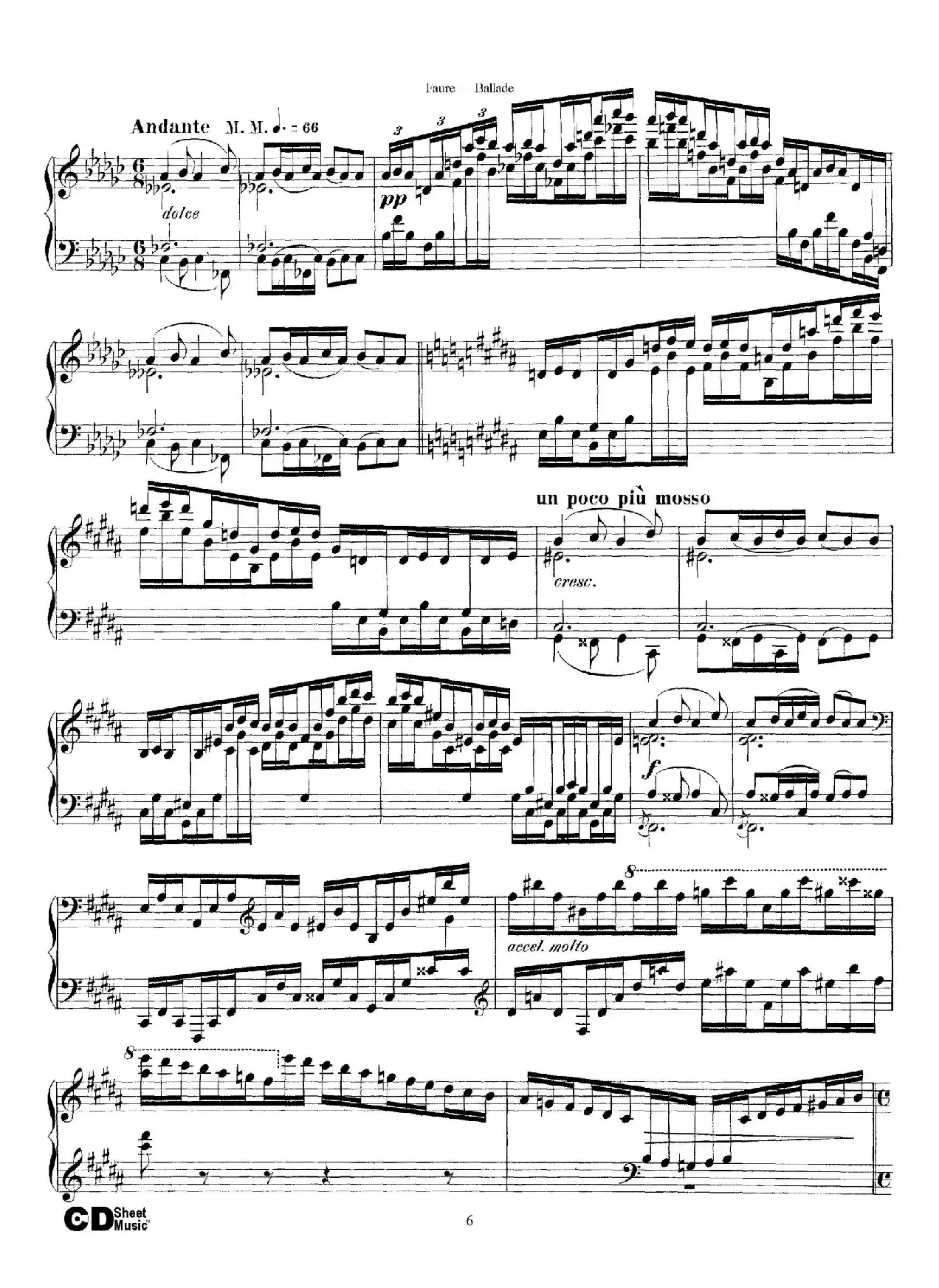 Ballade Op.19（叙事曲）