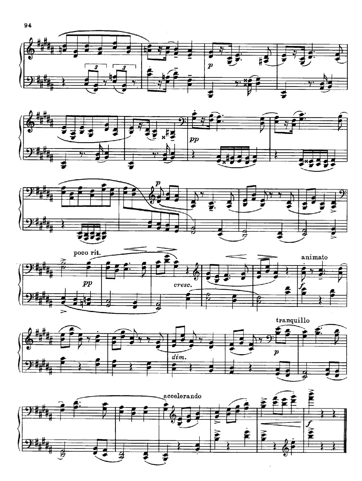 Prokofiev - Ten Pieces Op.12（普罗科菲耶夫-10首小品·4）