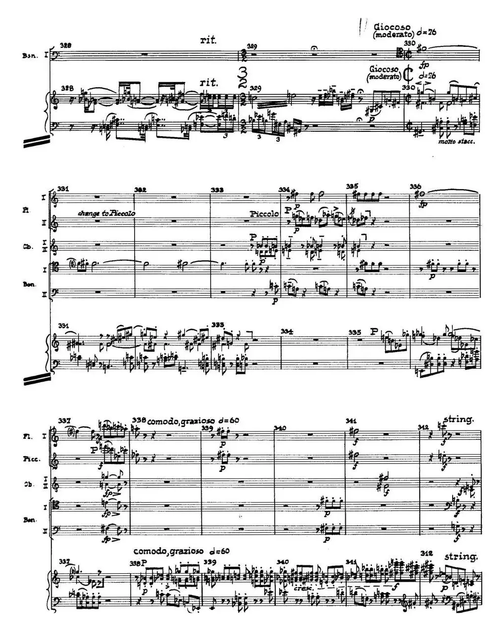 Piano Concerto Op.42（钢琴协奏曲总谱P35-66）