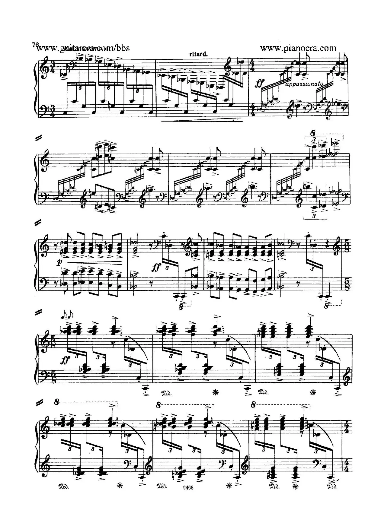 Piano Concerto in D-flat Major Op.37（降D大调钢琴协奏曲·Ⅲ·双钢琴）