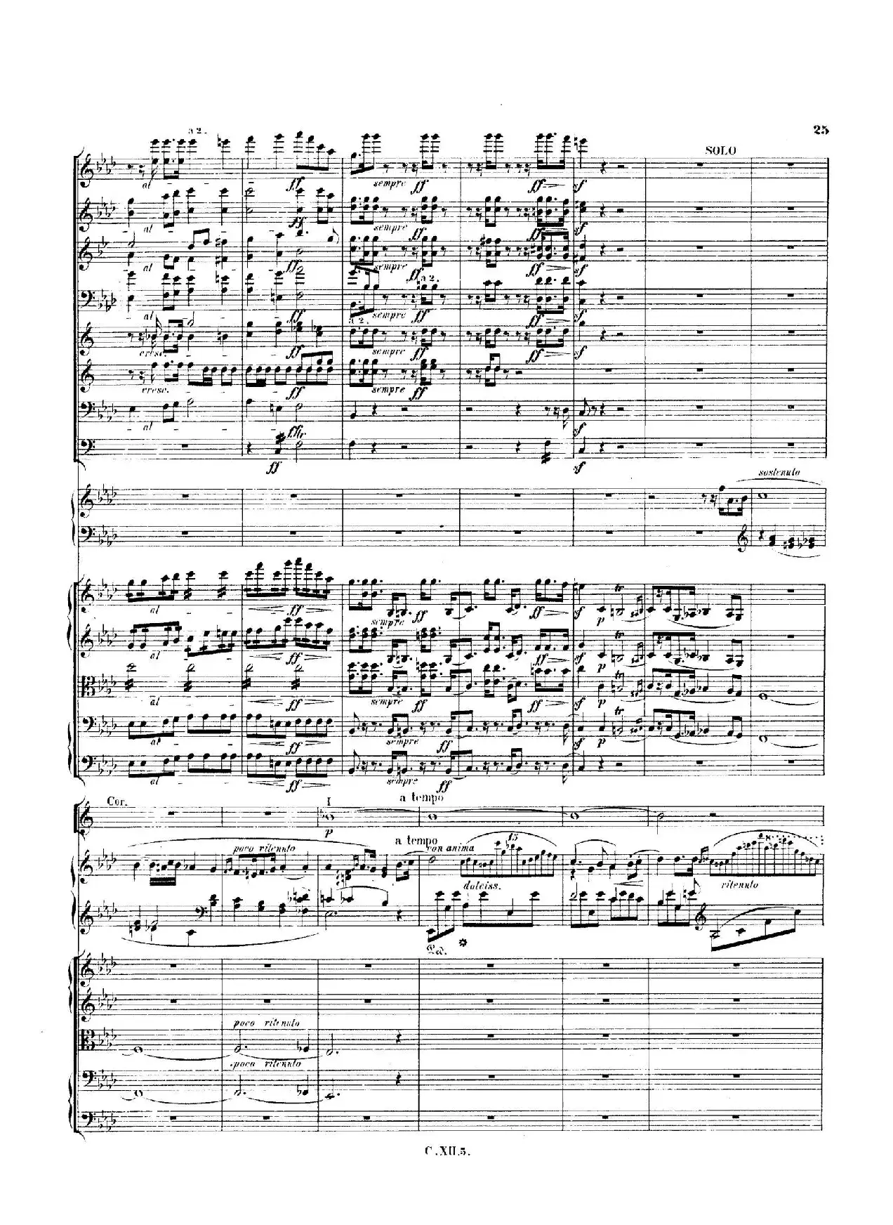 Piano Concerto No.2 in f Minor Op.21（f小调第二钢琴协奏曲·总谱）