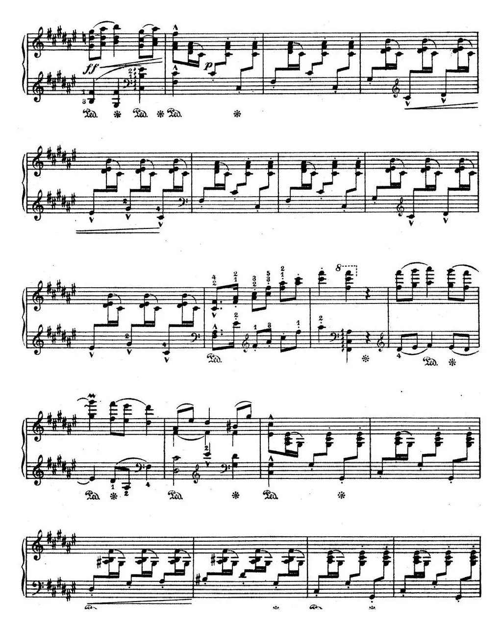 Suite Espanola Op.47（西班牙组曲·Ⅶ）