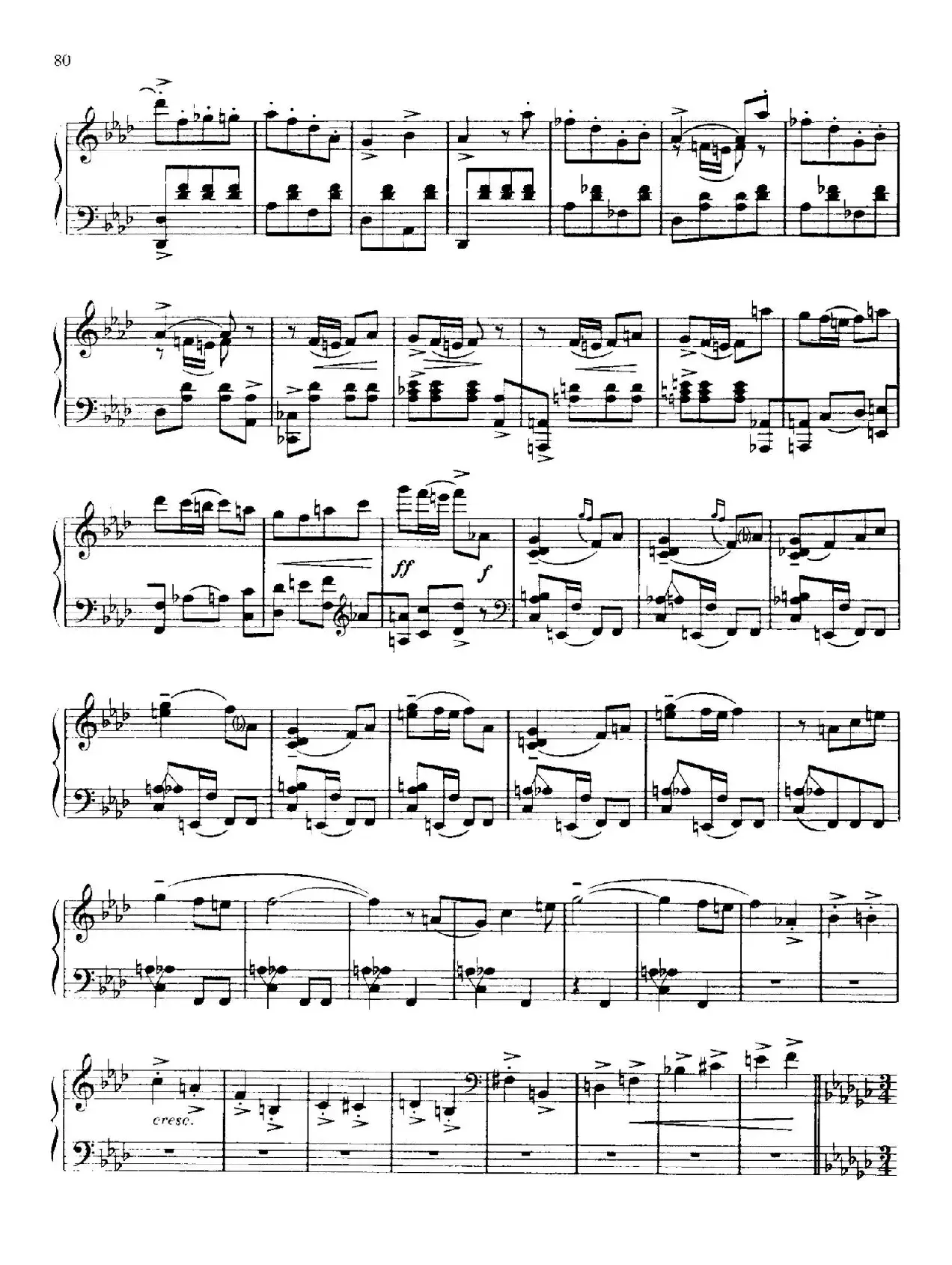 Piano Sonata No.3 in F Major Op.46（F大调第三钢琴奏鸣曲·Ⅲ）