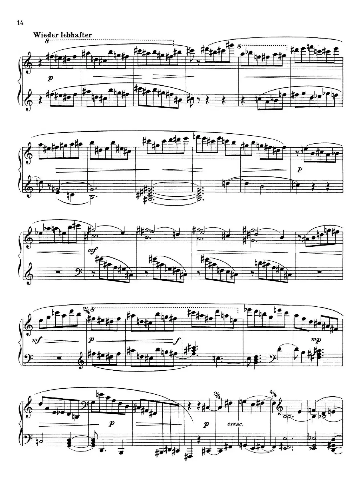 Piano Sonata No.1（第一钢琴奏鸣曲·Ⅲ）