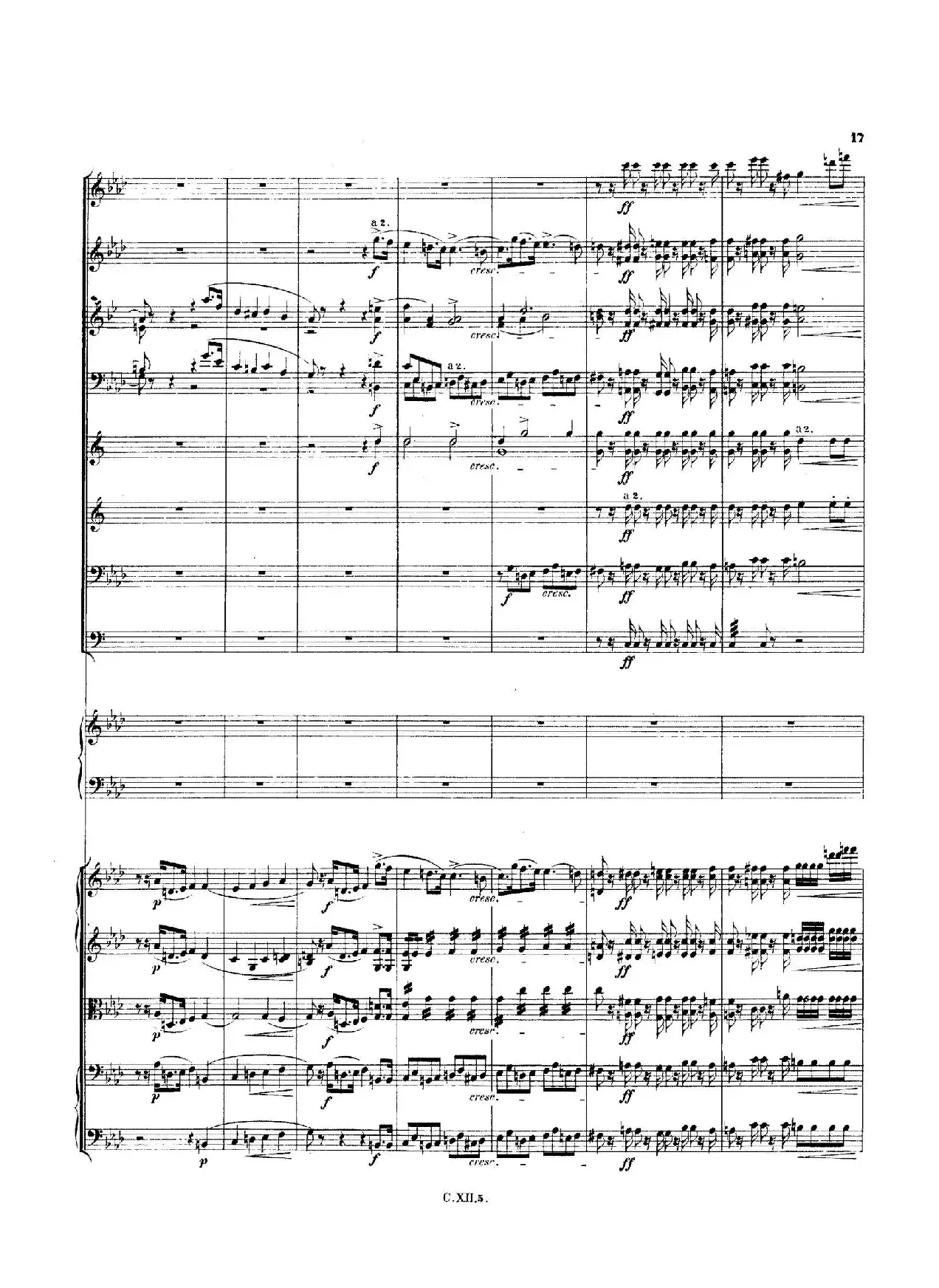 Piano Concerto No.2 in f Minor Op.21（f小调第二钢琴协奏曲·总谱）