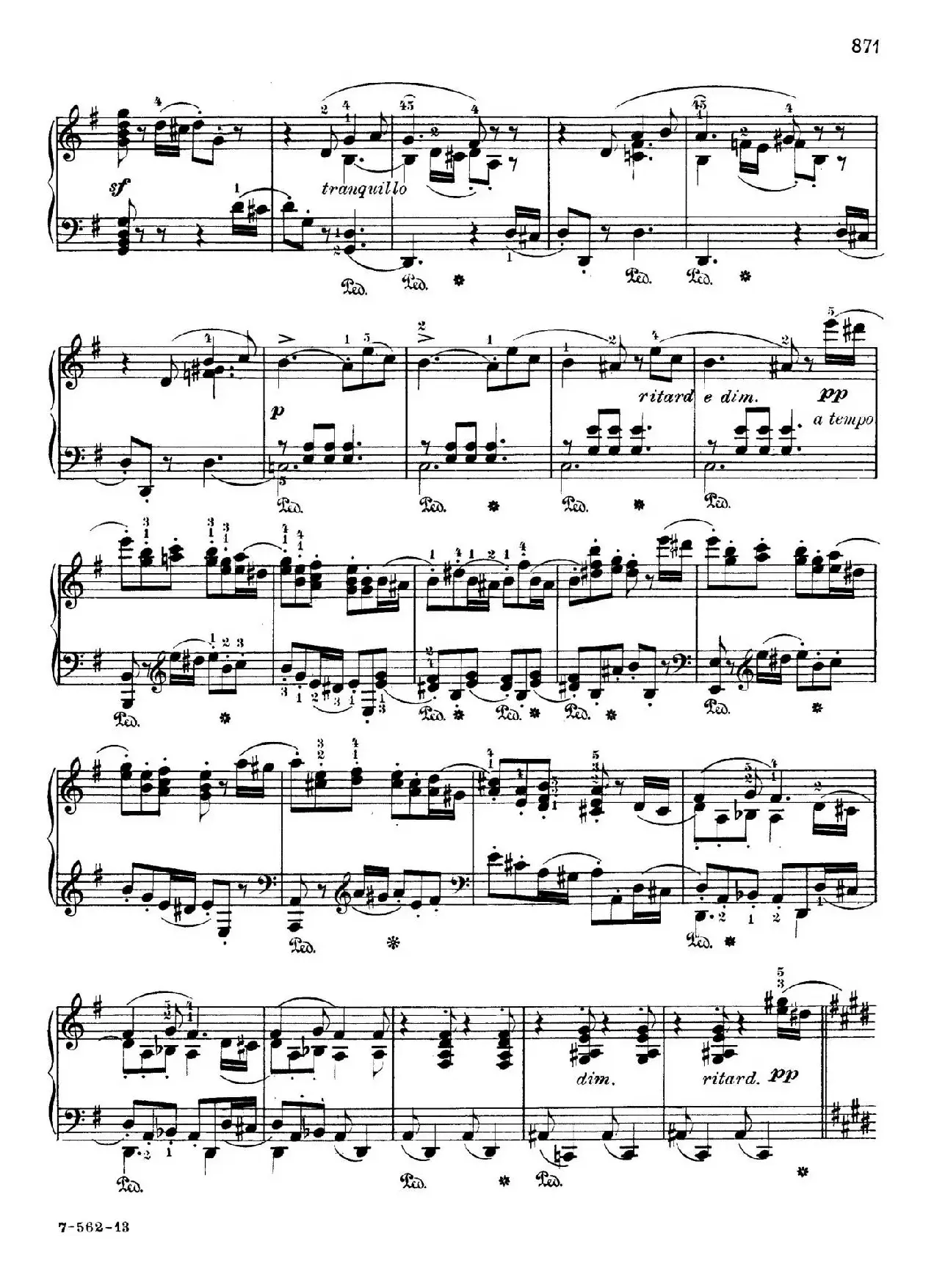 Rondo Capriccioso Op.14（随想回旋曲）