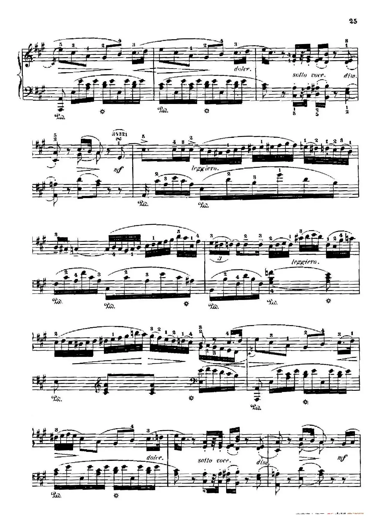 Nocturne No.7 in A Major （A大调第七号夜曲）