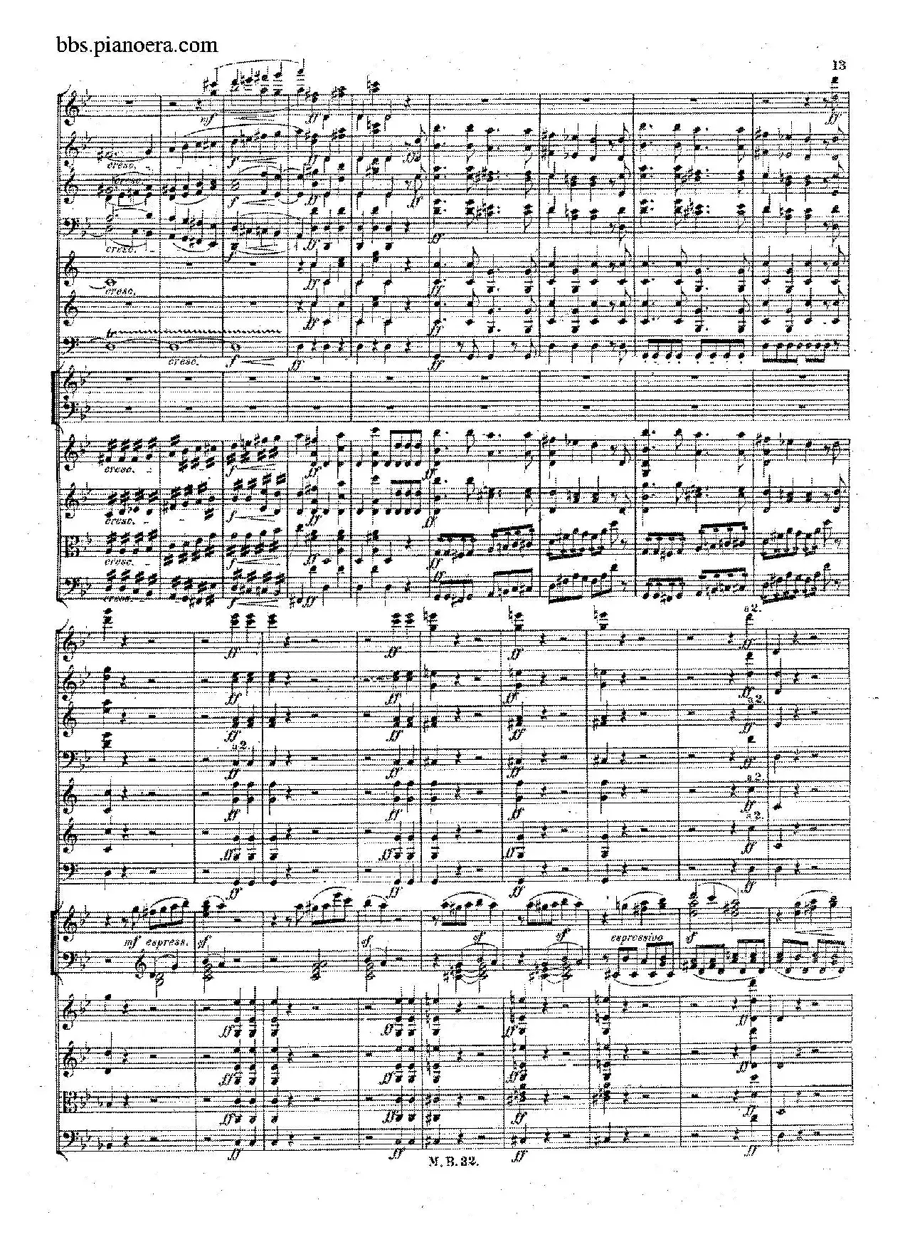 Piano Concerto No.1 in g Minor Op.25（g小调第一钢琴协奏曲·总谱）