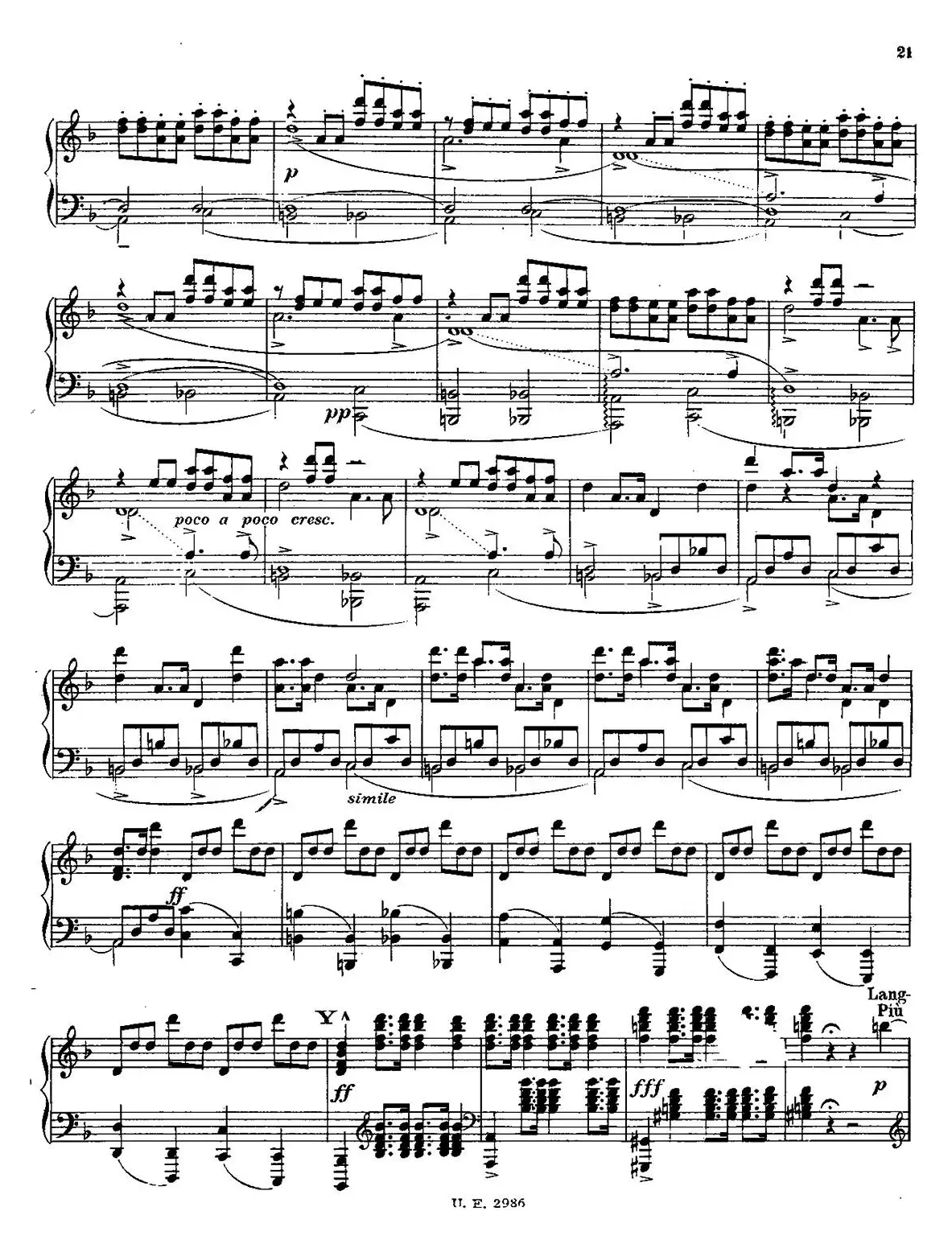 Symphony No.3 in d Minor - Solo Piano（d小调第三交响曲·钢琴独奏版·Ⅰ）