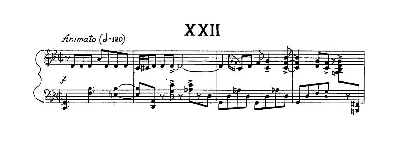 24 Preludes Op.53（24首前奏曲·XXⅡ）