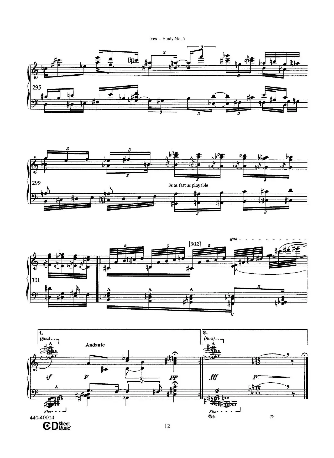 Study No.5（第五号练习曲）