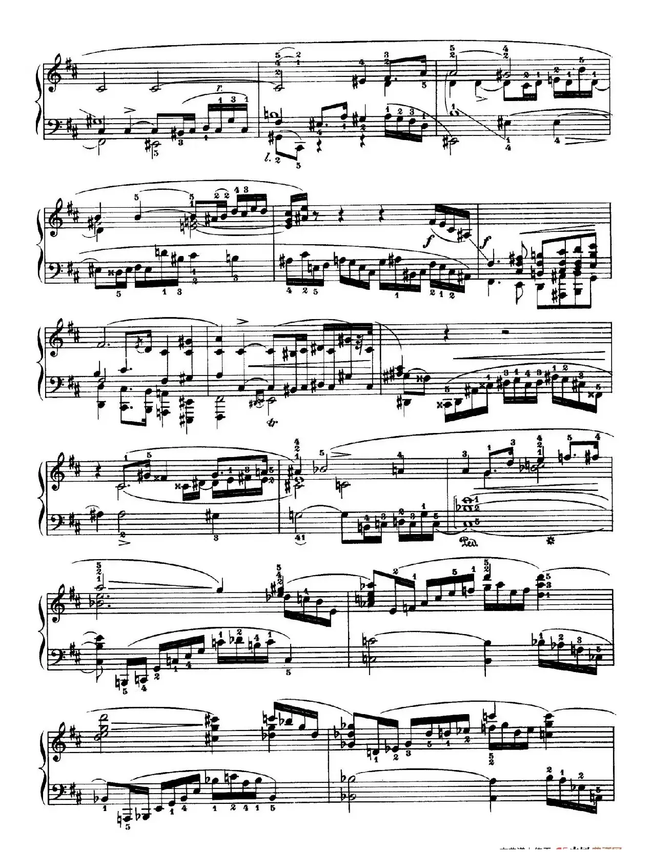 Piano Sonata No.3 in b Minor Op.58（b小调第三钢琴奏鸣曲·第一乐章）